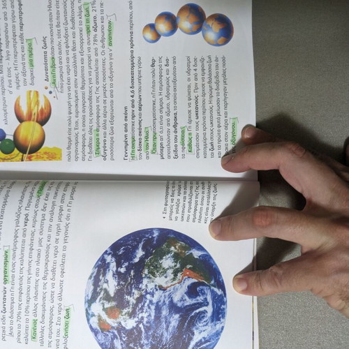 Book for holidays third to fourth grade used, Greek