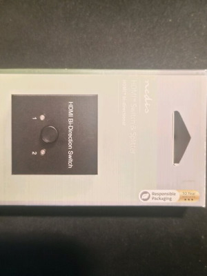 HDMI switch and splitter new, 4k resolution