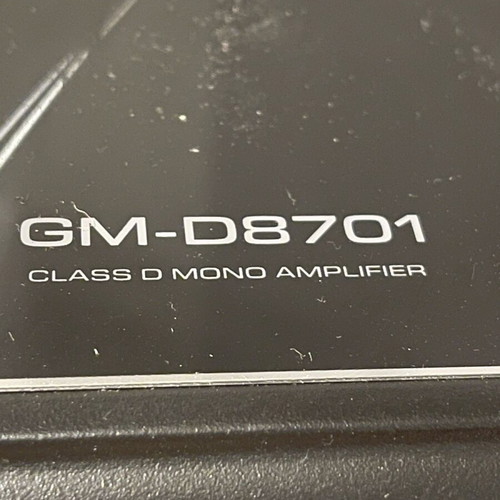 Pioneer Car Amplifier 1 Channel GM-D8701 like new