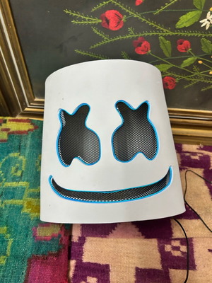 Marshemelo mask with led new with various settings