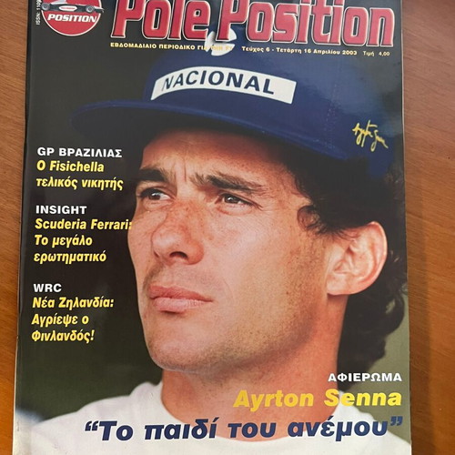 Ayrton Senna magazines like new, rare collection