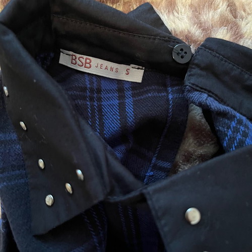 BSB blouse dress used, blue, size M