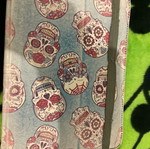 Tablet case like new with skull design