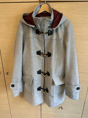 Montgomery 3Guys men's coat used, gray, size Large