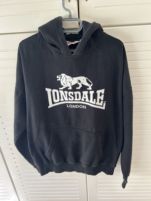 Lonsdale London black hoodie size L like new