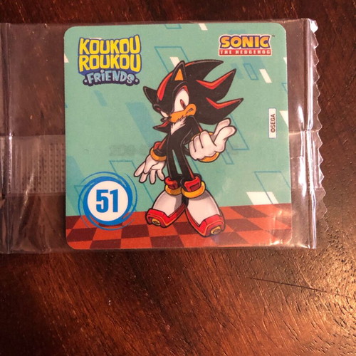 Koukouroukou Sonic Sticker Number 51 New