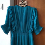 Zara women's dress new, green, size L