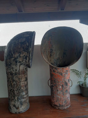 Ship chimney used, antique nautical style