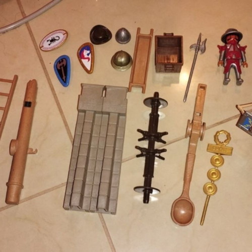 Medieval Playmobil pieces used