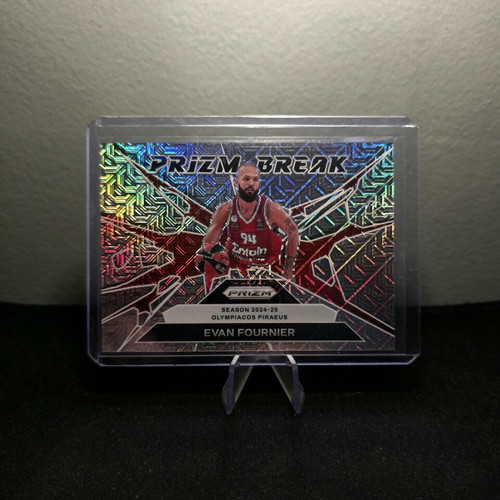 Evan Fournier /25 Panini Prizm Euroleague 2024-25 Olympiacos card