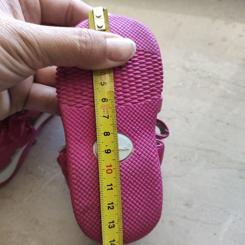 Sandals size 22 used with anatomical insole