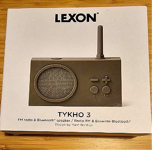 Lexon FM radio & Bluetooth speaker TYKHO 3 (grey)