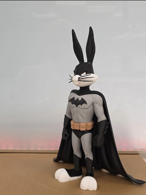Bugs Bunny as Batman figure new