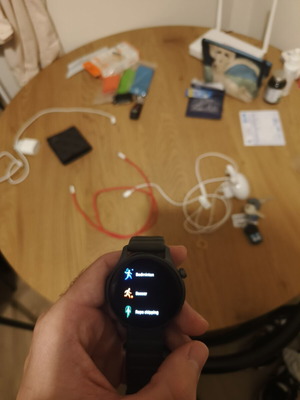Zeblade Btalk 3 Pro smartwatch like new with AMOLED display
