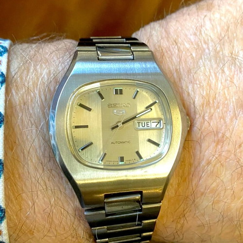 Seiko 5 αυτόματο 1970s σαν καινούργιο, γκρι