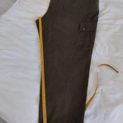 Vintage men's winter cargo pants Rodeo 4XL brown like new