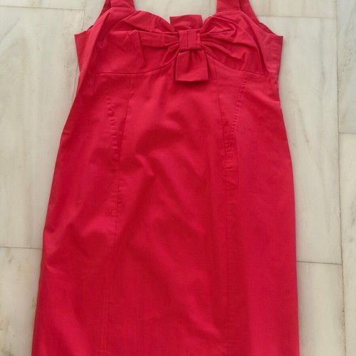 Fidele dress red new with bow, size XL
