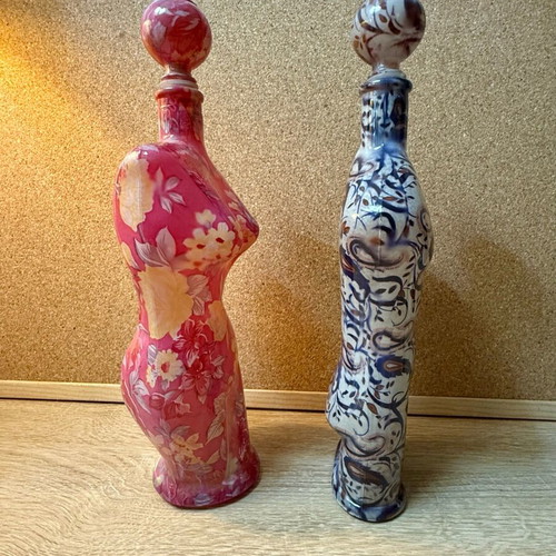 Vintage glass figurines like new