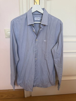 Lacoste Slim Fit Blue Shirt like new, size M