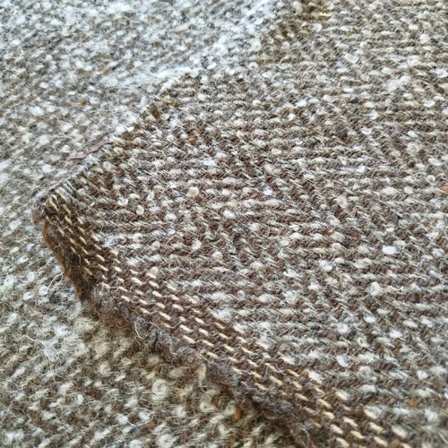 Tweed fabric for coat new, 2.5 meters Italy