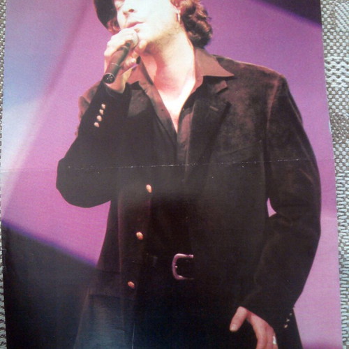 Christos Dantis & Zig Zag poster used, Pinup