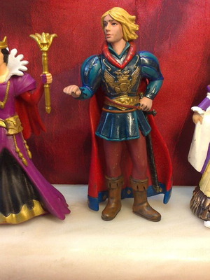 PAPO 3 figures witch, prince, queen new