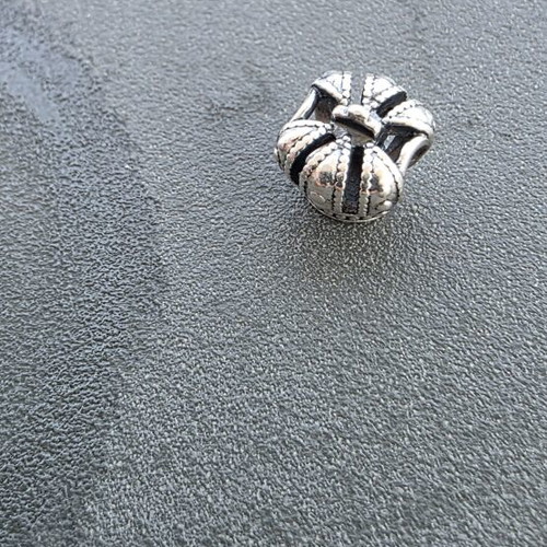Pandora charm crown, silver