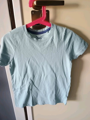 T-shirt for 6-year-old boy like new, gray, size 116 cm
