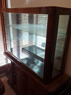 Classic living room display cabinet used