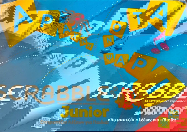 Επιτραπέζιο SCRABBLE JUNIOR για ηλικίες από 6-10 χρονών