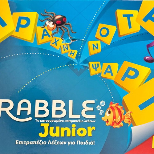 Scrabble Junior board game used for ages 6-10