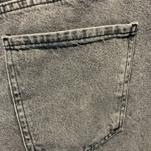 Jean wide leg gray like new, size L