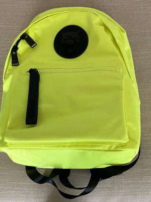 Back Bag Philipp Plain Plain Slort Boston Nylon new green-yellow backpack