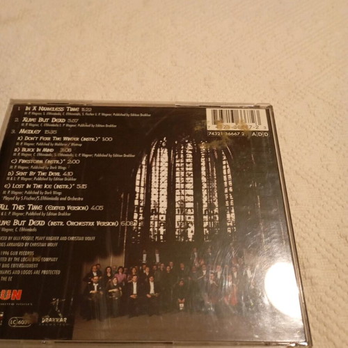 Rage Lingua Mortis CD like new with insert 1996