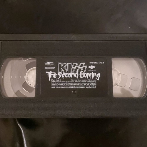 KISS The Second Coming 2 x VHS like new, rock