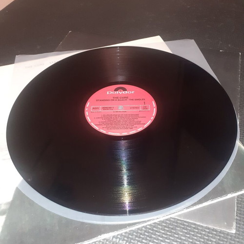 The Cure Standing On A Beach vinyl LP used, rock compilation 1986