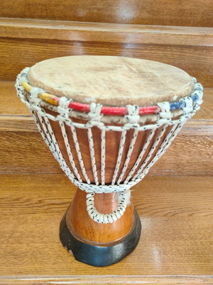 African Djembe drum handmade like new