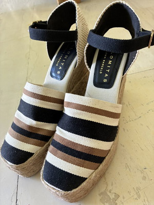 Palomitas by Paloma Barceló espadrilles with jute platform