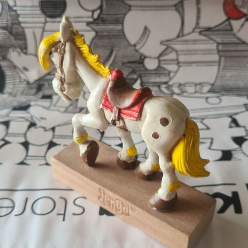 Jolly Jumper figure used, Lucky Luke horse