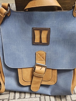 Hunter women's backpack new, blue and brown