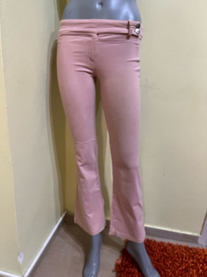 Positivo pink bell-bottom pants size XS like new