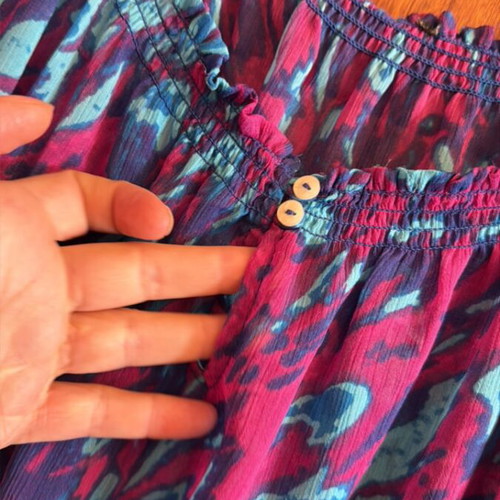Blouse No XL XXL, patterned