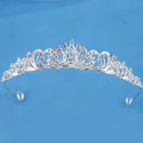 Wedding Tiara with Crystal Rhinestones #65 new