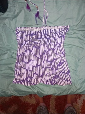 Strapless blouse new, one size