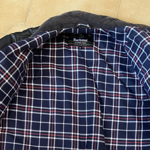 Barbour S.McQueen jacket like new, size M, black