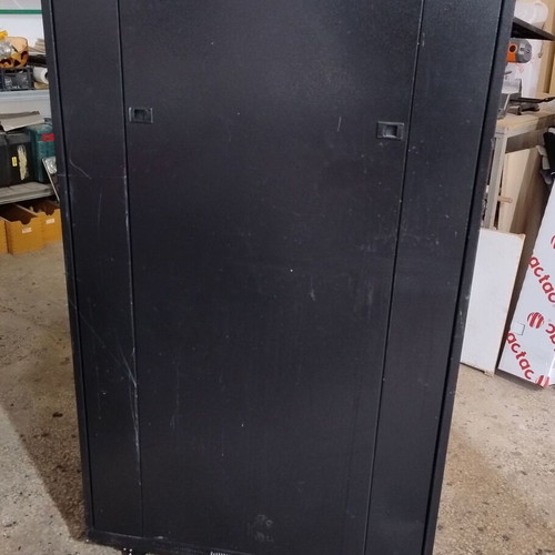 Rack cabinet 19" 27U metal with wheels, 600x800x1400mm