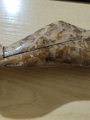 Wooden vintage shoe last No. 31 used