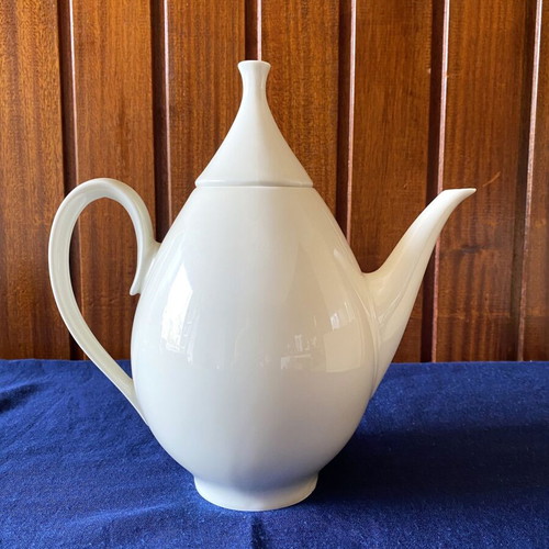 Scherzer Bavaria Germany porcelain tea/coffee set like new, 69 pieces
