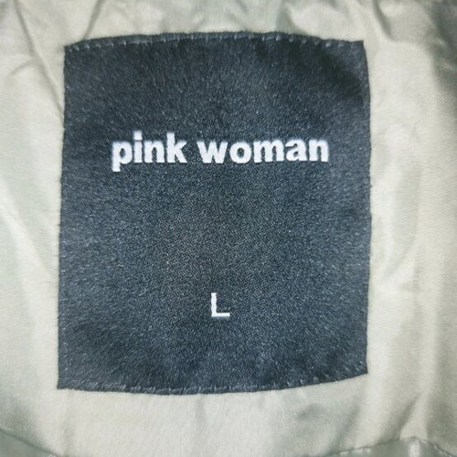 Pink Woman oversized jacket new, green, size L