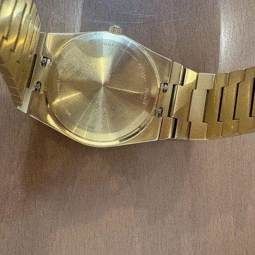 Tissot PRX Quartz Gold Watch new